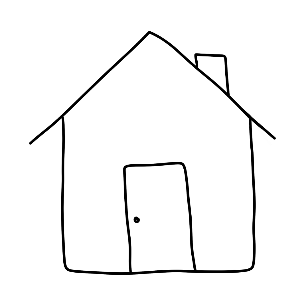 Drawing of a house